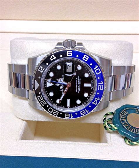 rolex zwart blauw|Rolex Batman horloges .